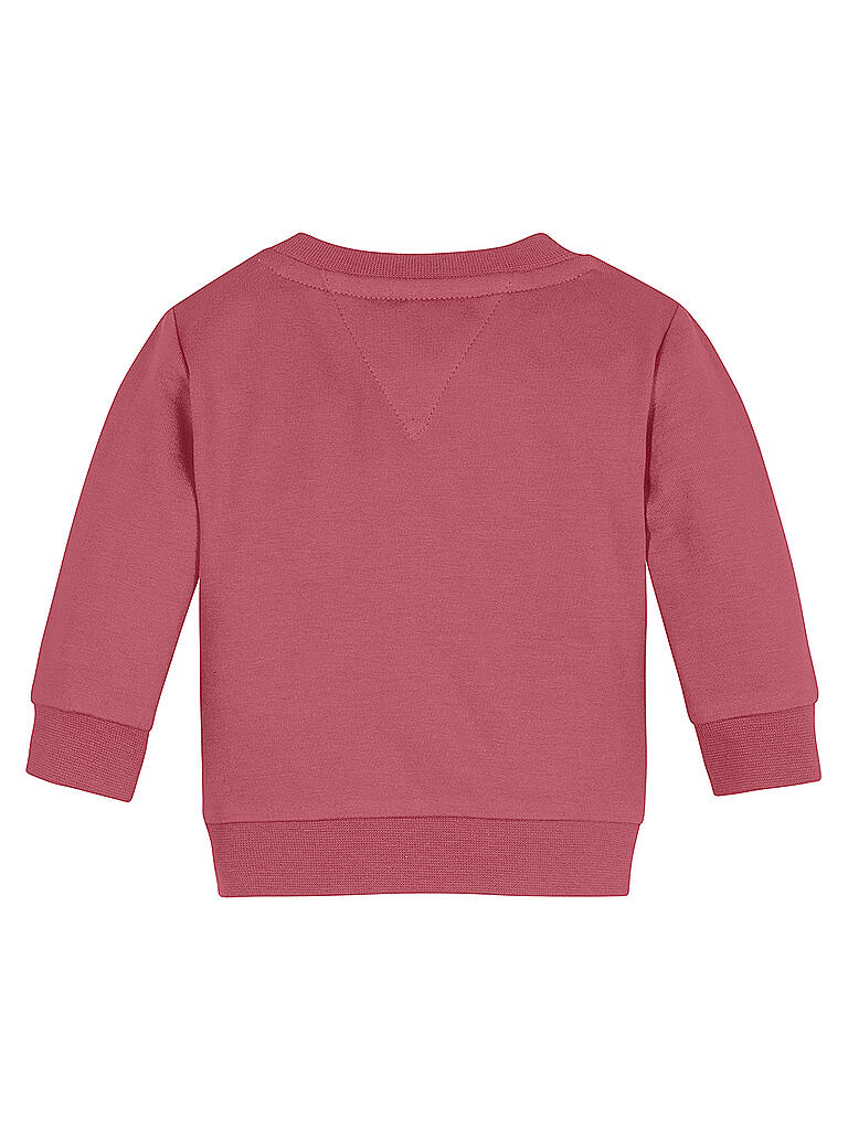 Baby pink tommy hilfiger jumper outlet